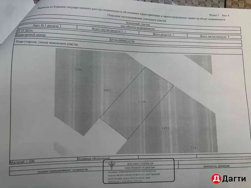 земельный участок