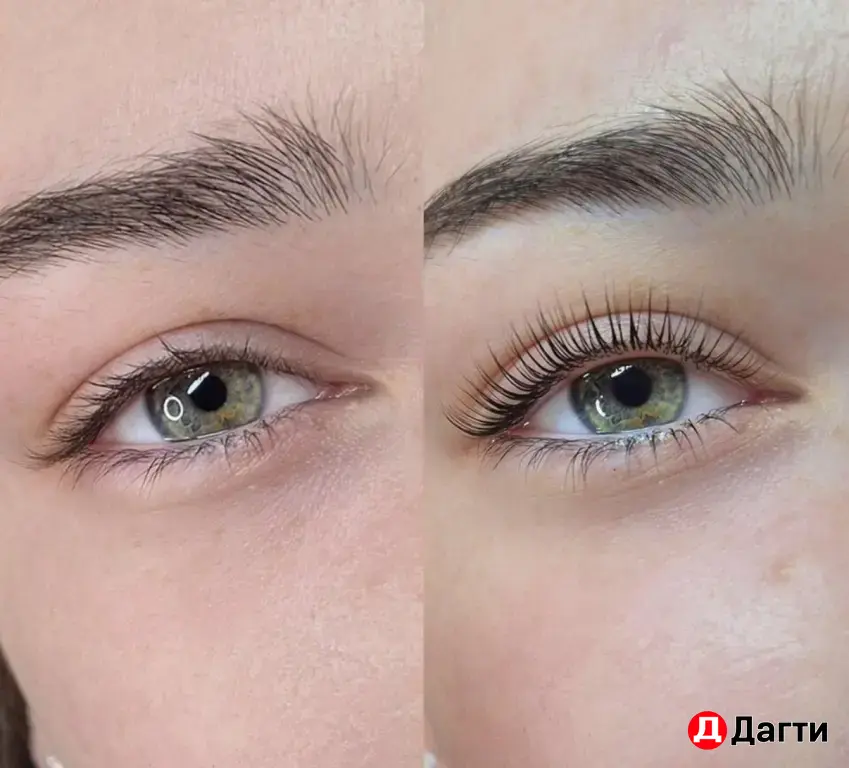 Ламинирование ресниц и бровей