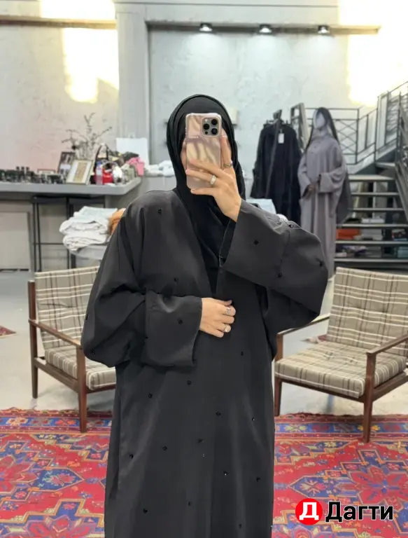 Абая с вышивкой