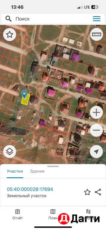 участок в Ленинкенте