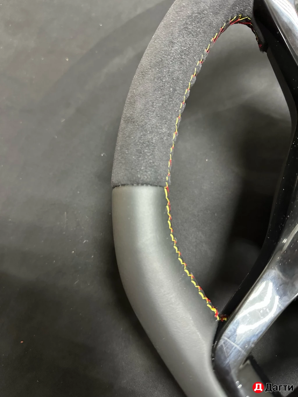 Перетяжка руля. Перешив салона . Перетяжка потолка.