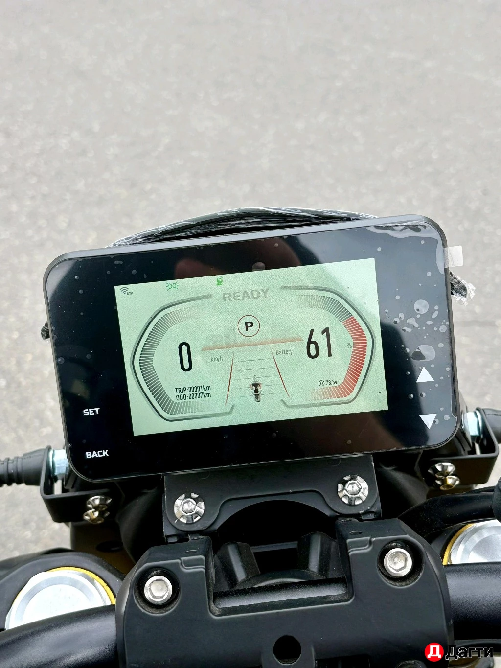 Электромотоцикл Ducati Diavel 12000w